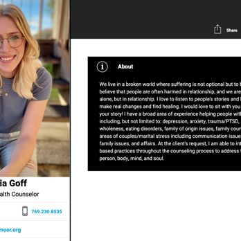 Olivia Goff Counseling - Counseling & Mental Health Near Me - Madison, Mississippi
