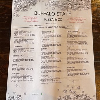 Buffalo State Pizza - Pizza Near Me - Overland Park, Kansas