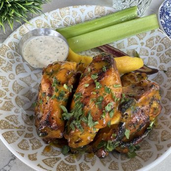 The Hampton Social - Delray Beach - Chicken HS Carolina Backyard Barbecue Wings - Seafood Near Me - Delray Beach, Florida The Hampton Social - Delray Beach - Chicken HS Carolina Backyard Barbecue Wings - Seafood Near Me - Delray Beach, Florida