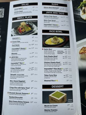 Menu photo 6 JINYA Ramen Bar - Burbank Burbank, CA