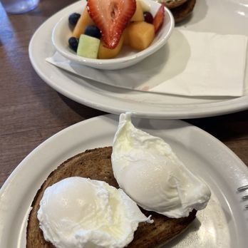 Stacked - On the lighter side... except look how they slathered butter on that toast! - Breakfast & Brunch Near Me - Kingston, Ontario