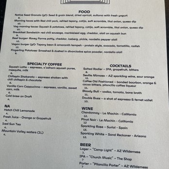 Valentine - Original food menu - Cocktail Bars Near Me - Phoenix, Arizona Valentine - Original food menu - Cocktail Bars Near Me - Phoenix, Arizona