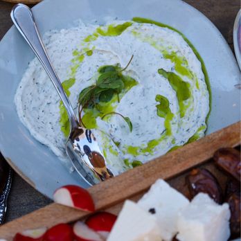 Delbar Middle Eastern - Dill Labneh @tiffhuangry - Persian/Iranian Near Me - Atlanta, Georgia