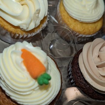 Mickey Munch - a variety of cupcakes with frosting - Desserts Near Me