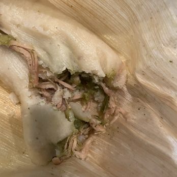 Tamaleria Maria’s - This is the green sauce and pork tamale. It was very moist and tasty. - Mexican Near Me - El Monte, California Tamaleria Maria’s - This is the green sauce and pork tamale. It was very moist and tasty. - Mexican Near Me - El Monte, California