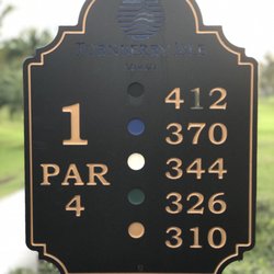 Turnberry Isle Country Club - Hole #1 at the Miller Course.