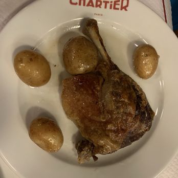 Bouillon Chartier - Duck confit - French Near Me - Paris, 75