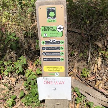 San Pedro Valley Park - One way trail 5.22.21 - Parks Near Me - Pacifica, California