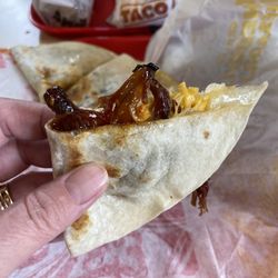 Del Taco - Brisket quesadillas