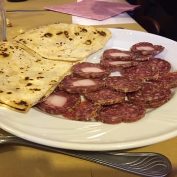 Osteria dei Poeti - Piadina with boar sausage - Emilian Near Me - Milan, Michigan Osteria dei Poeti - Piadina with boar sausage - Emilian Near Me - Milan, Michigan