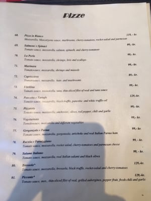 Menu photo 1 Spaghetteria La Perla Copenhagen, 84 Menu photo 1 Spaghetteria La Perla Copenhagen, 84
