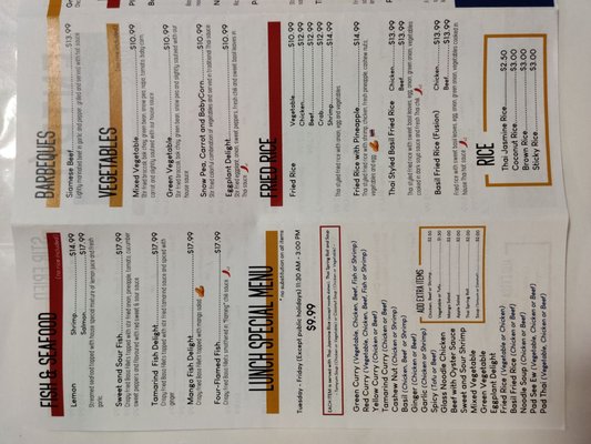 Menu photo 3 Little Bangkok Markham, ON