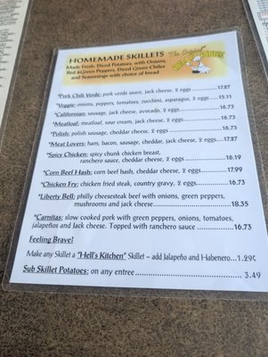 Menu photo 5 Omelet House Las Vegas, NV