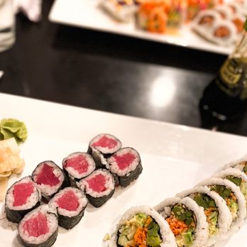 Sushi 101 - Tuna roll and Garden roll - Sushi Bars Near Me - Charlotte, North Carolina Sushi 101 - Tuna roll and Garden roll - Sushi Bars Near Me - Charlotte, North Carolina