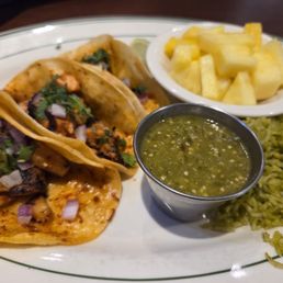Salmon Pastor Tacos