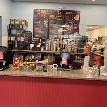 Duck Donuts - Ordering counter - Donuts Near Me - Alpharetta, Georgia Duck Donuts - Ordering counter - Donuts Near Me - Alpharetta, Georgia
