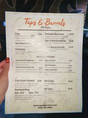 Menu photo 3 Taps & Barrels Las Vegas, NV