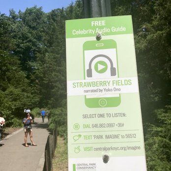 Strawberry Fields - For more info, call 646-862-0997 +36# or text PARK IMAGINE to 56512 listen to commentary narrated by Yoko Ono. - Parks Near Me - New York, New York