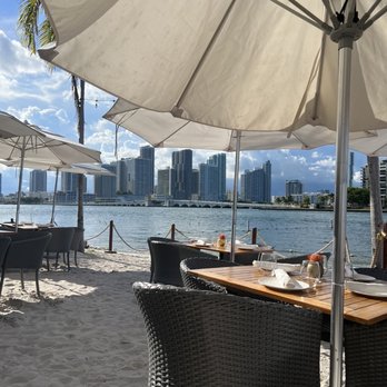 Joia Beach - The view from our table - Modern European Near Me - Miami, Florida