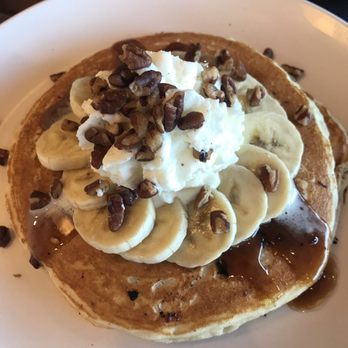 Another Broken Egg Cafe - Bananas Foster Pancakes - Breakfast & Brunch Near Me - The Colony, Texas Another Broken Egg Cafe - Bananas Foster Pancakes - Breakfast & Brunch Near Me - The Colony, Texas