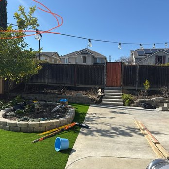 Morros Landscape - Side yard door - Landscaping Near Me