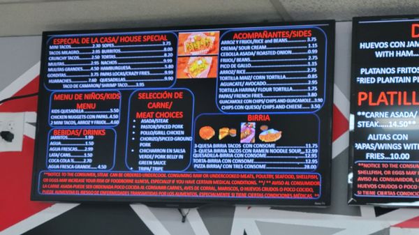 Menu photo 3 Spicy Tacos Norcross, GA