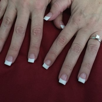 Rendezvous Nails & Spa - Pink and white (with sparkles) powder! Absolutely love them. And this is a fill! The picture doesn't do them justice! - Nail Salons Near Me - San Marcos , California Rendezvous Nails & Spa - Pink and white (with sparkles) powder! Absolutely love them. And this is a fill! The picture doesn't do them justice! - Nail Salons Near Me - San Marcos , California