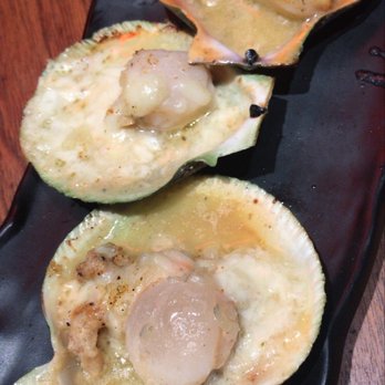 Stick & Steam - Grilled scallop with cheese and herbs - Dim Sum Near Me - Millbrae, California Stick & Steam - Grilled scallop with cheese and herbs - Dim Sum Near Me - Millbrae, California