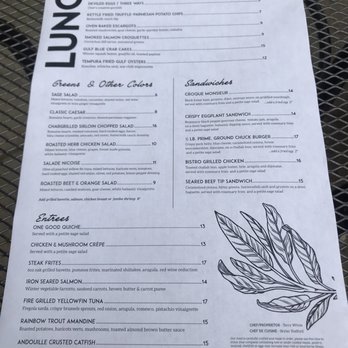 Sage Restaurant - New American Near Me - Tallahassee, Florida