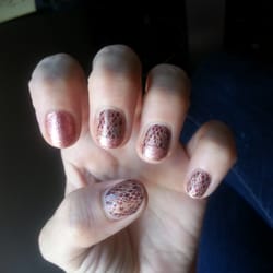 Posh Nail Lounge - Having fun playing with the samples...