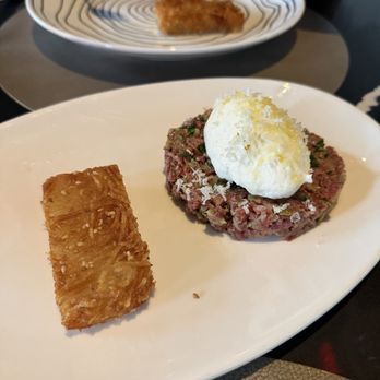 Wye Oak Tavern - Beef tartar with hashbrowns - Bars Near Me - Frederick, Maryland Wye Oak Tavern - Beef tartar with hashbrowns - Bars Near Me - Frederick, Maryland
