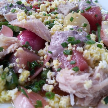 Evangeline - Salade Nicoise. Delicious! Delicious! Delicious! - Cajun/Creole Near Me - Calistoga, California
