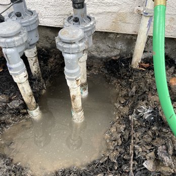 Paramount Landscaping - Before the fix, valve main line leaking; fixed completely - Landscaping Near Me - San Jose, California Paramount Landscaping - Before the fix, valve main line leaking; fixed completely - Landscaping Near Me - San Jose, California