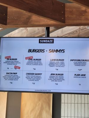 Menu photo 1 Sundaze Burgers Poughkeepsie, NY Menu photo 1 Sundaze Burgers Poughkeepsie, NY
