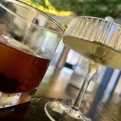 Jillian’s - Dirty martini and Old Fashioned