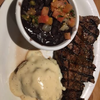 Cheddar's Scratch Kitchen - Ribeye steak with black beans and mash potatoes - Comfort Food Near Me - San Antonio, Texas Cheddar's Scratch Kitchen - Ribeye steak with black beans and mash potatoes - Comfort Food Near Me - San Antonio, Texas