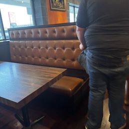 Large comfortable seating Large comfortable seating