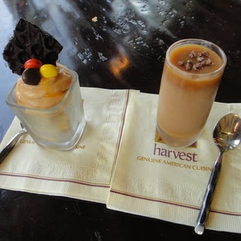 Harvest - Dessert shooters, a guilt-free way to try a new dessert. - New American Near Me - Hershey, Pennsylvania Harvest - Dessert shooters, a guilt-free way to try a new dessert. - New American Near Me - Hershey, Pennsylvania