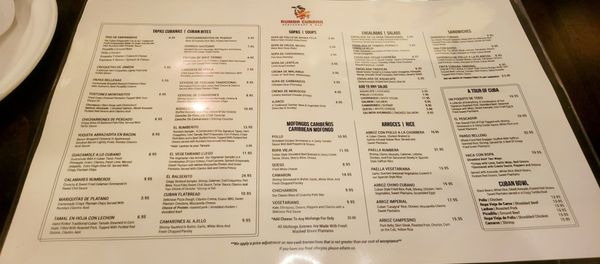 Menu photo 8 Rumba Cubana North Bergen, NJ Menu photo 8 Rumba Cubana North Bergen, NJ