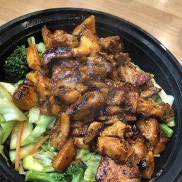 Orange Spicy Chicken Bowl