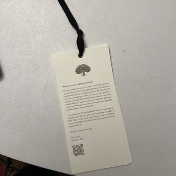 Where's The Party? - Welcome bag info cards - Party Supplies Near Me - Costa Mesa, California