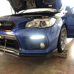 2018 wrx/sti jdm foglight bezel drl/switchback turn signal from top Tier Auto Parts