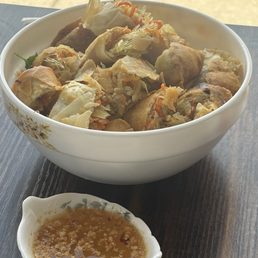 Pork or Veggie Egg Roll Salad