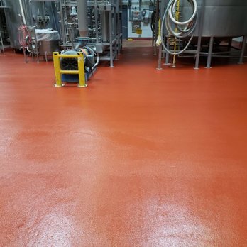 Statewide Concrete Restoration - a red floor in a brewery - Masonry/Concrete Near Me - Napa, California Statewide Concrete Restoration - a red floor in a brewery - Masonry/Concrete Near Me - Napa, California