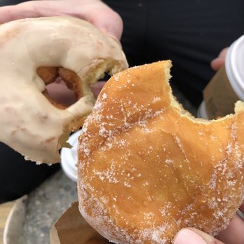 Lee's Donuts - Maple glazed and cream filled - Donuts Near Me - Vancouver, British Columbia