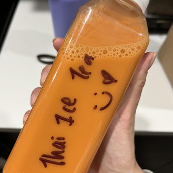 Tiam Tiam - Complimentary item (Thai tea ) - Japanese Near Me - Harrison, New Jersey