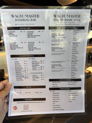 Menu photo 2 Wagyu Master San Jose, CA Menu photo 2 Wagyu Master San Jose, CA