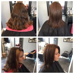 Sharon Lee - Before and After.. hair done by Sharon