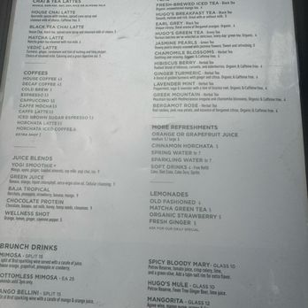 Hugo's - Menu - Breakfast & Brunch Near Me - Studio City, California