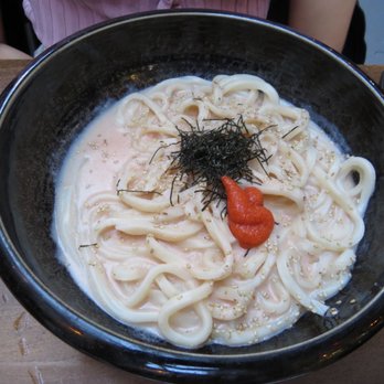 Udon Lab - Mentaiko Cream Udon - Noodles Near Me - New York, New York